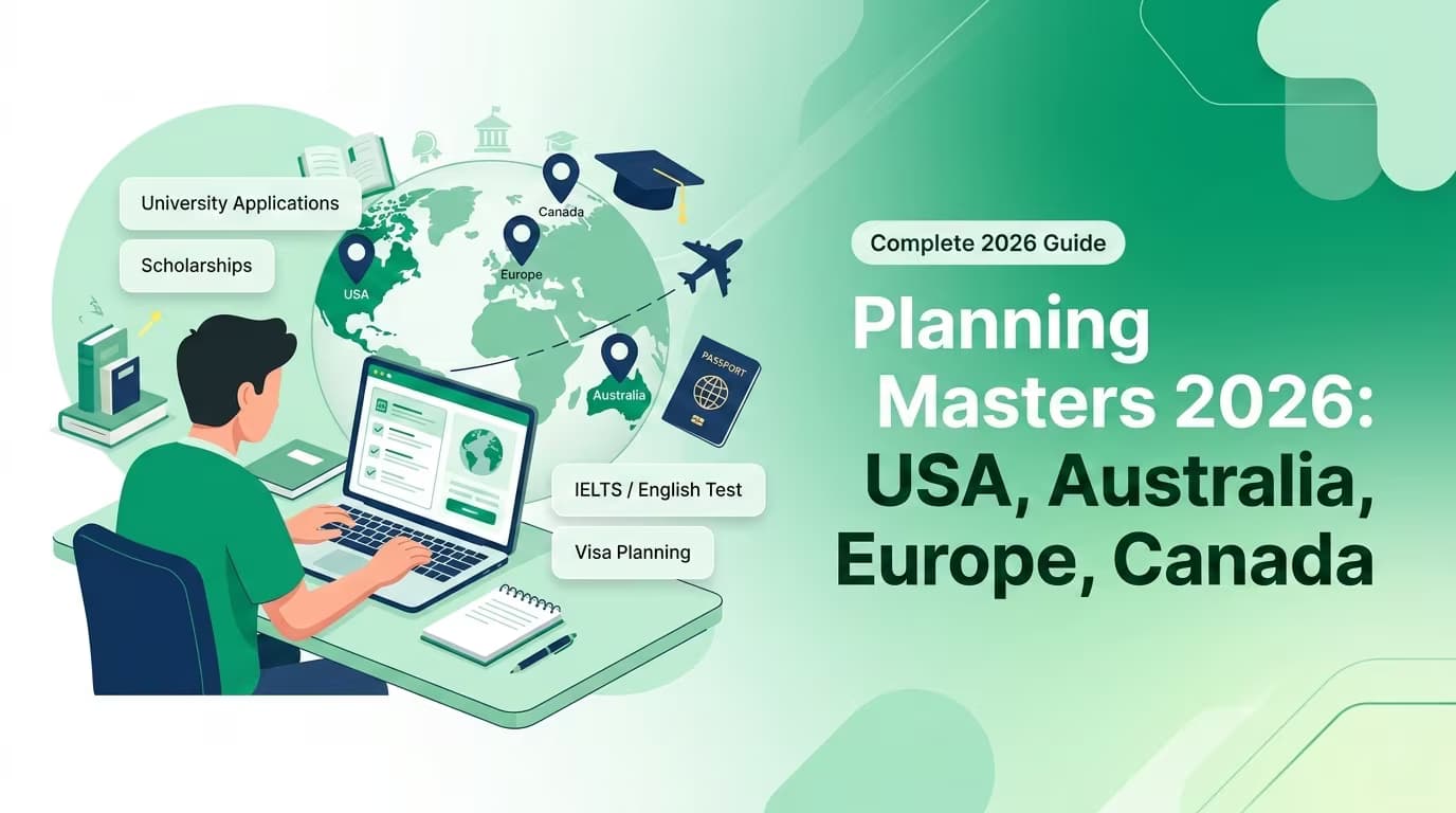 Planning Your Master’s in 2026 – USA vs Australia vs Europe vs Canada