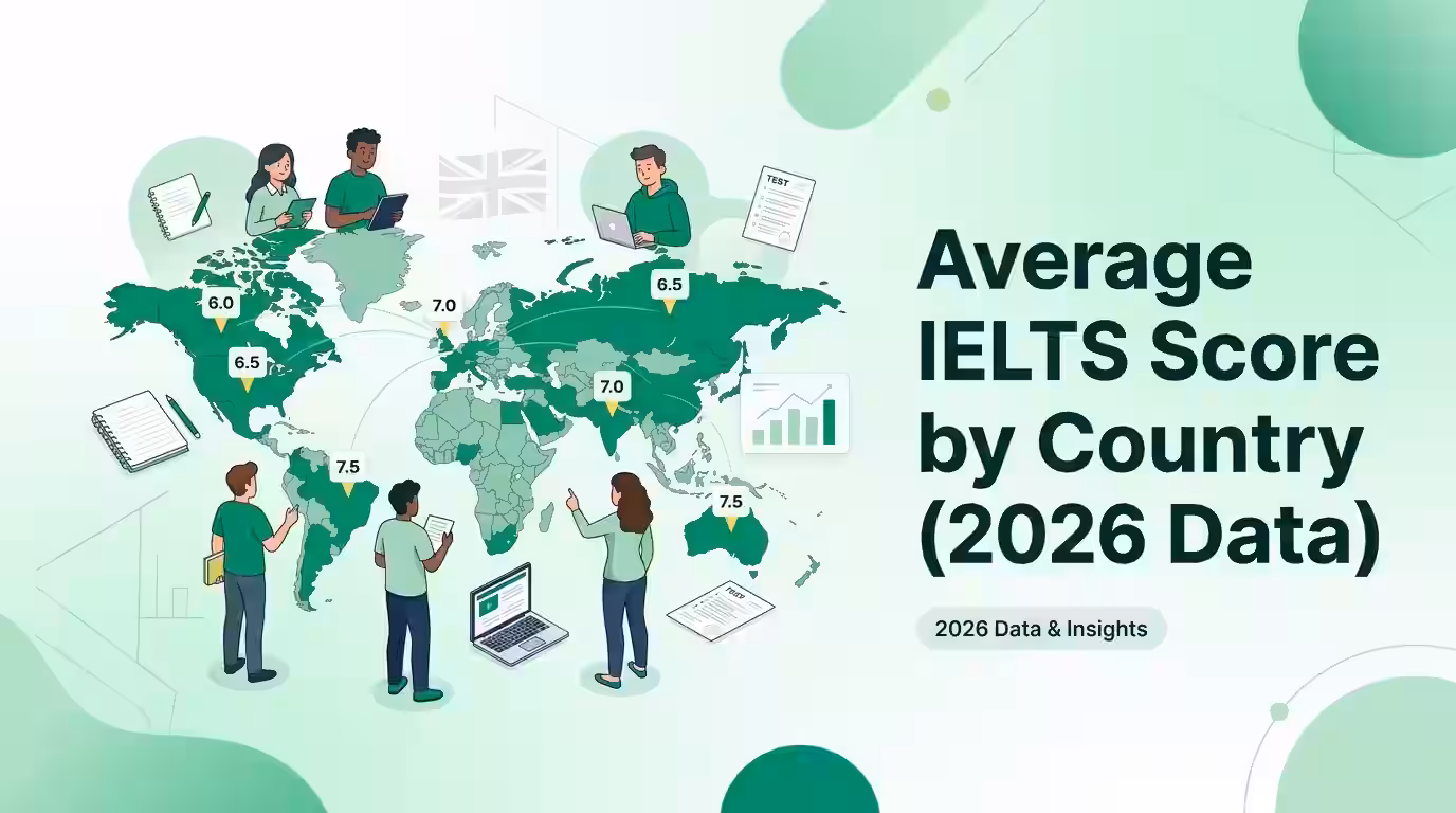 Average IELTS Score by Country (2026 Data) – Global Trends & What Is a Good Score